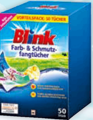 Blink krpice za vpijanje barv in umazanije 50 kosov