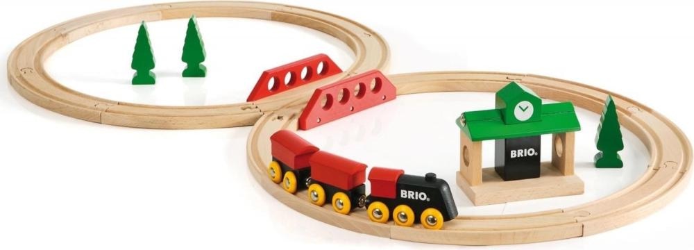 BRIO World Potniški vlak začetni set A