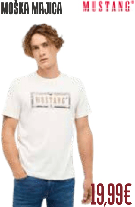 Mustang Moška majica - Akcija v trgovini Jager