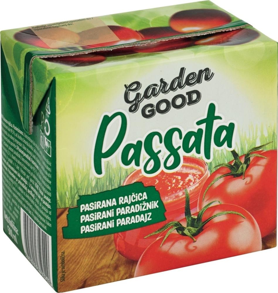 Pasirani paradižnik Garden Good 500 g - Akcija v trgovini Mercator