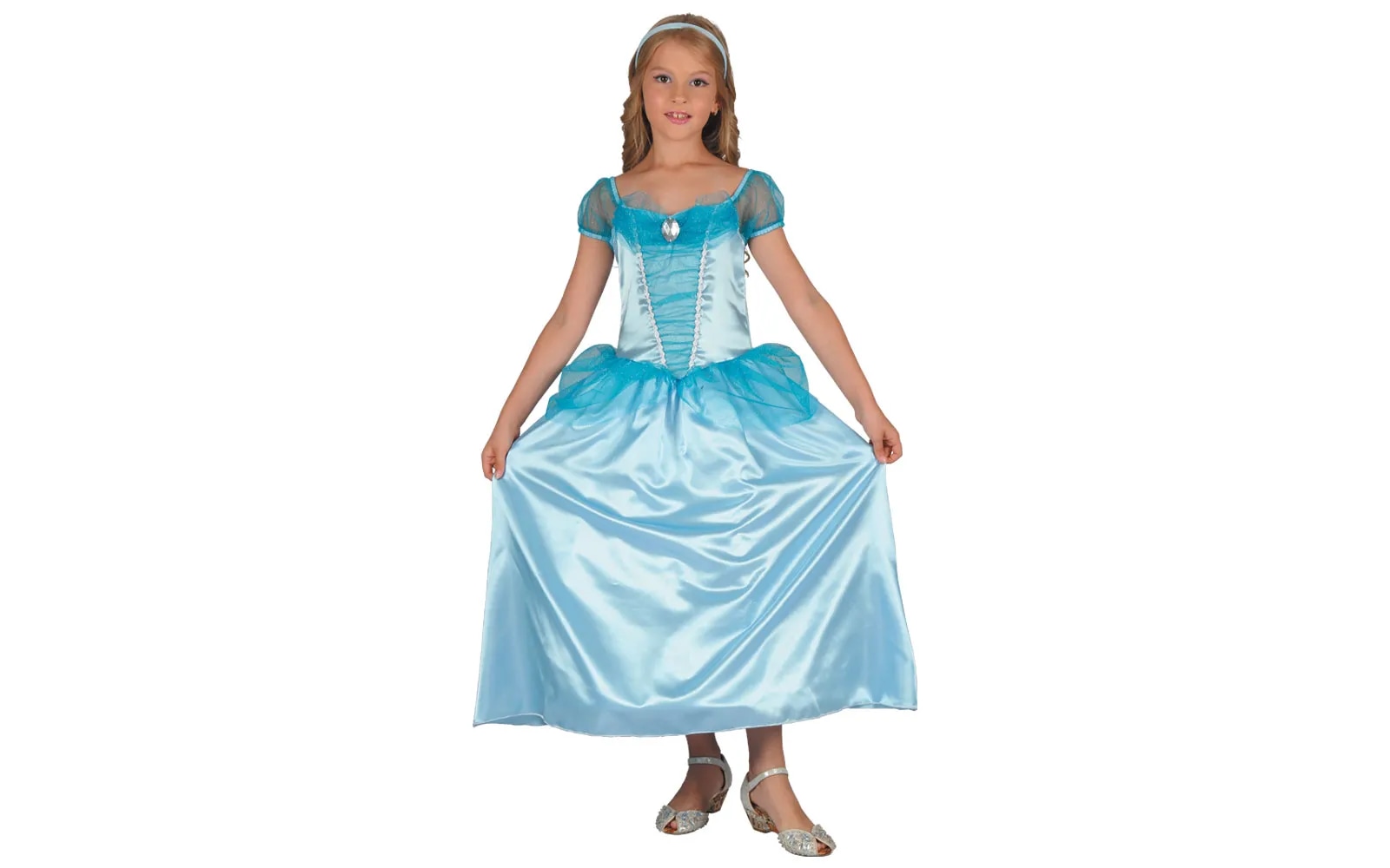 Otroški kostum princesa modra