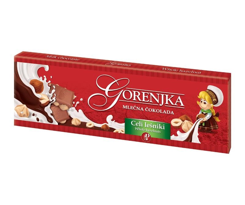 Čokolada Gorenjka 250 g
