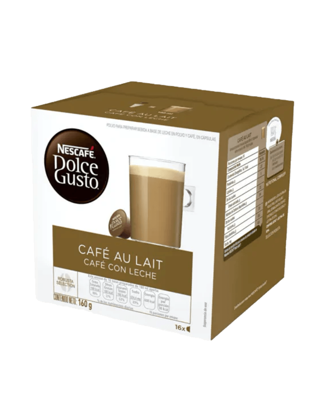 Dolce Gusto Kavne kapsule Cafe au Lait 30 kosov Nescafé