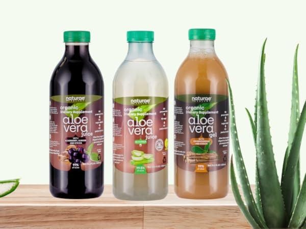 naturae Organic Aloe Vera juice honey 1 l
