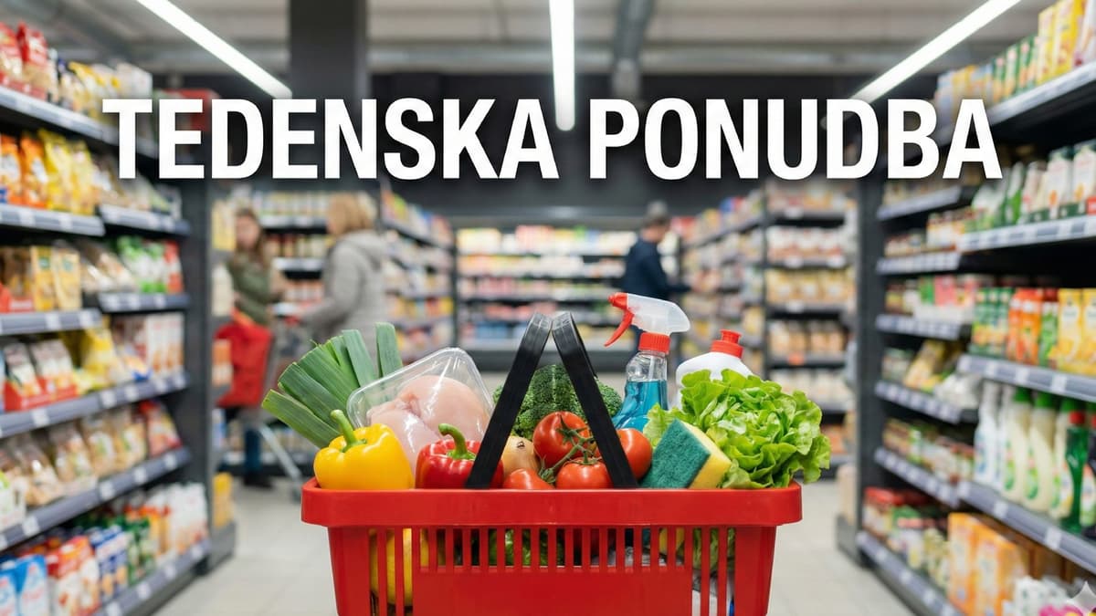 Mercator akcije: Nova tedenska ponudba & Vikend znižanja (29. 1.)