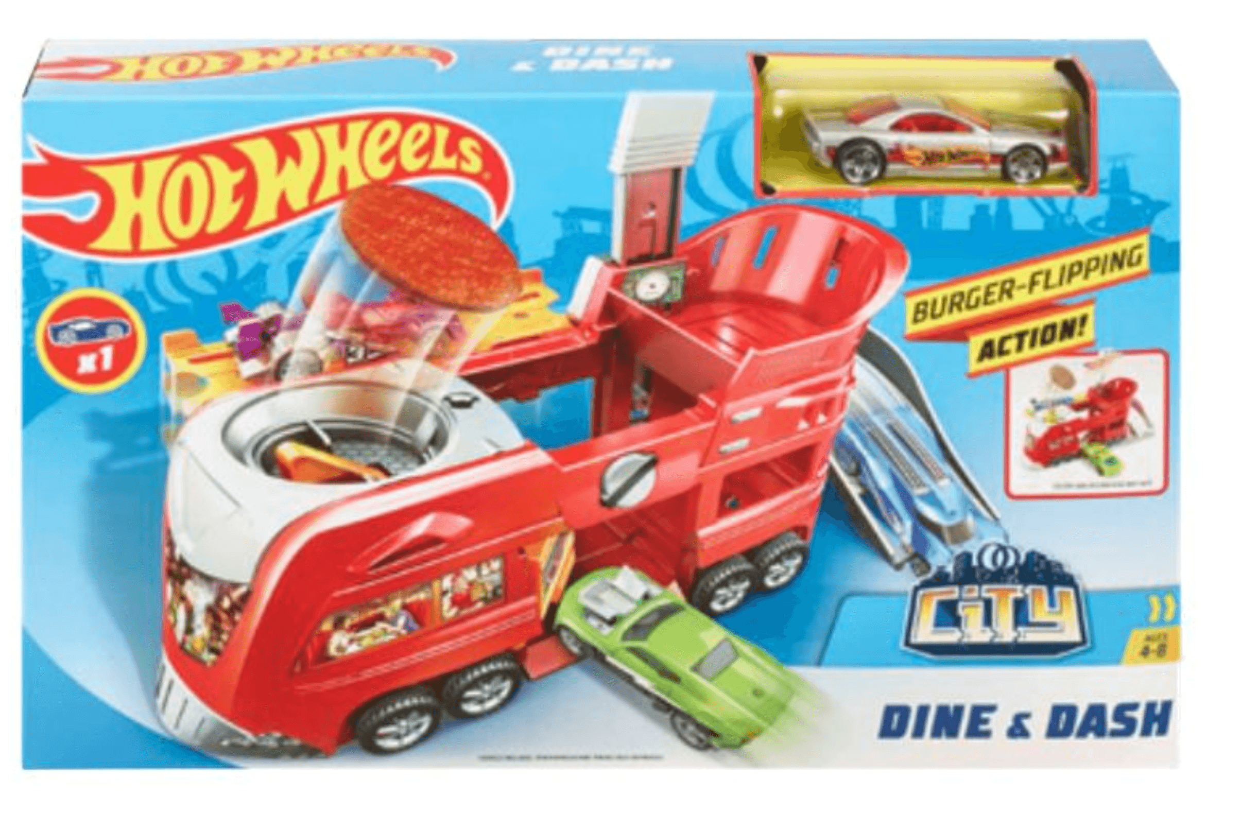 Zložljivi igralni set Hot Wheels