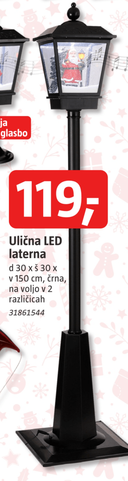 Ulična LED laterna