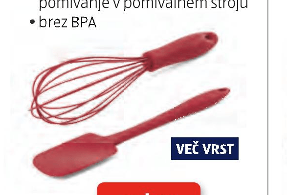 Silikonski pripomoček za peko