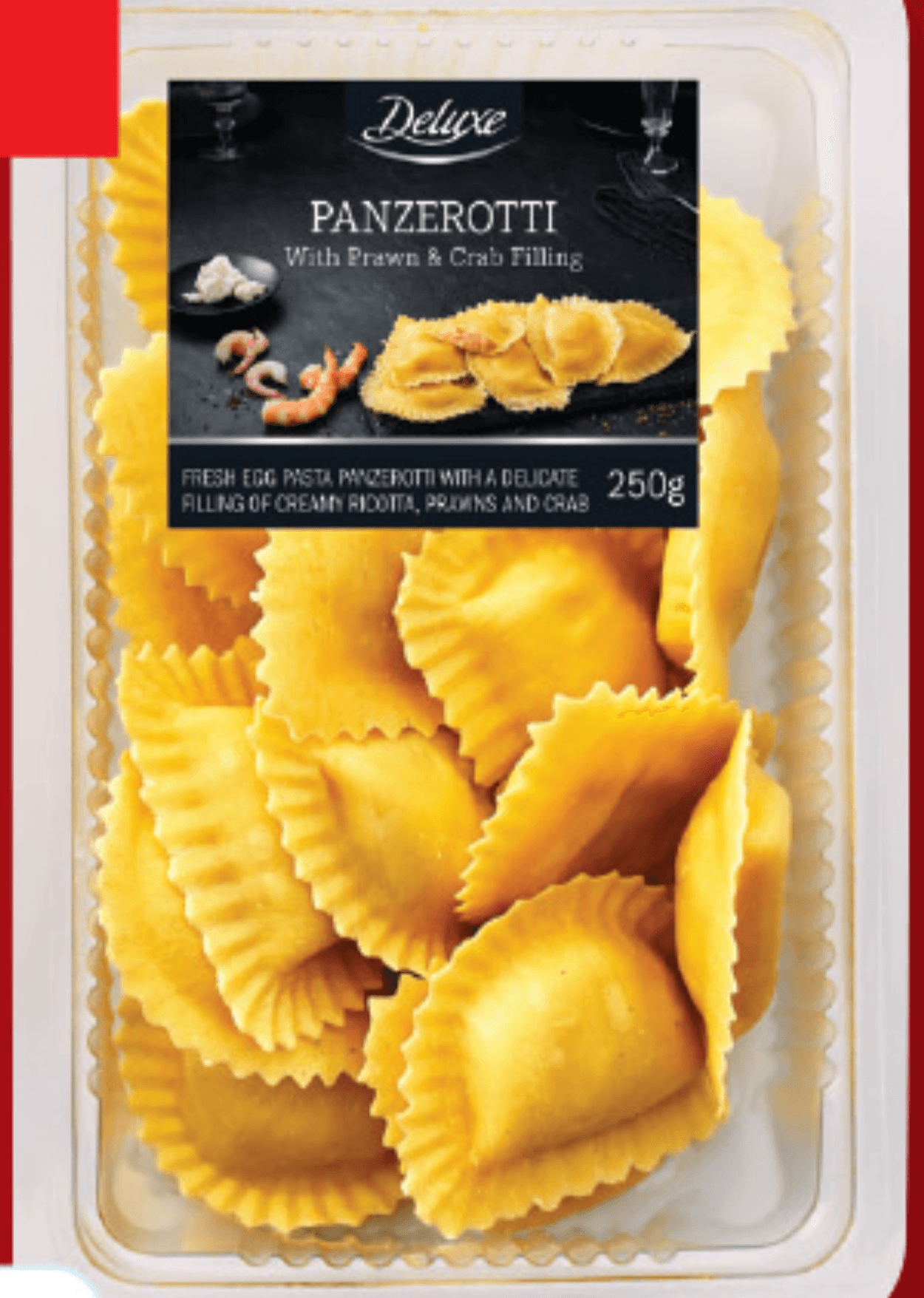 Deluxe Sveže testenine „Panzerotti“ 250 g