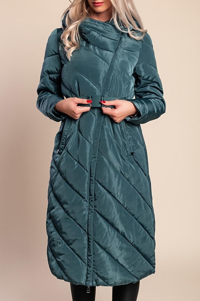 Ženska dolga prešita bunda