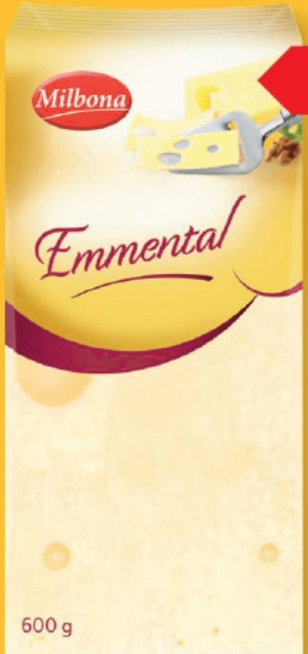 Milbona Sir Ementalec 600 g