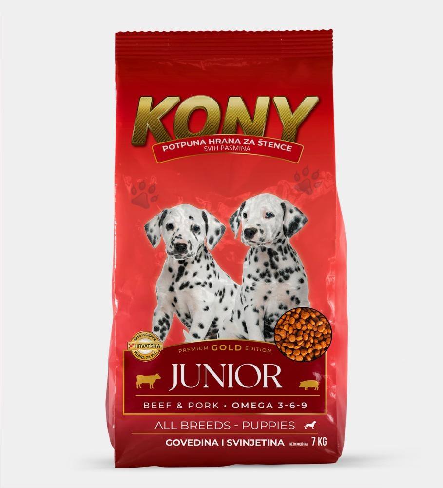 Hrana za pse KONY JUNIOR PREMIUM 7 kg