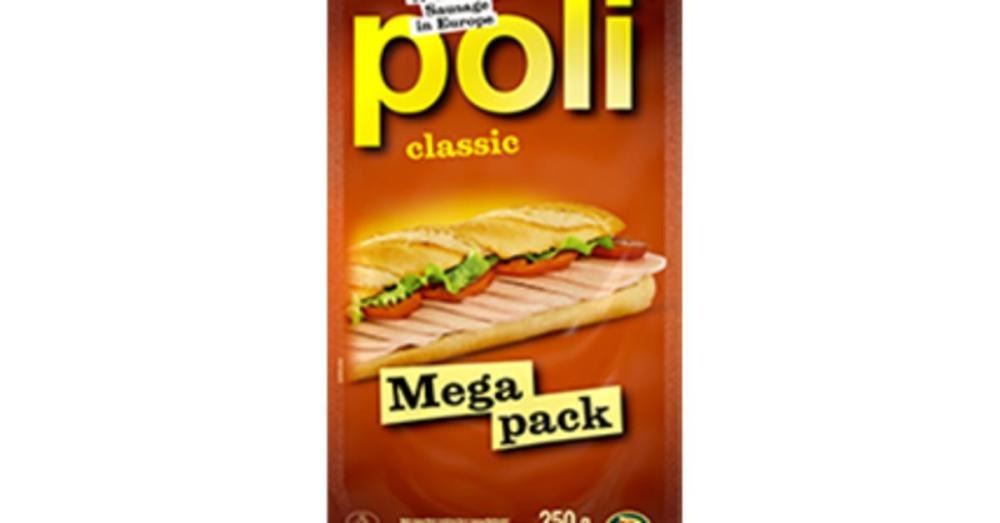 Poli salama classic Mega pack 800 g Perutnina Ptuj