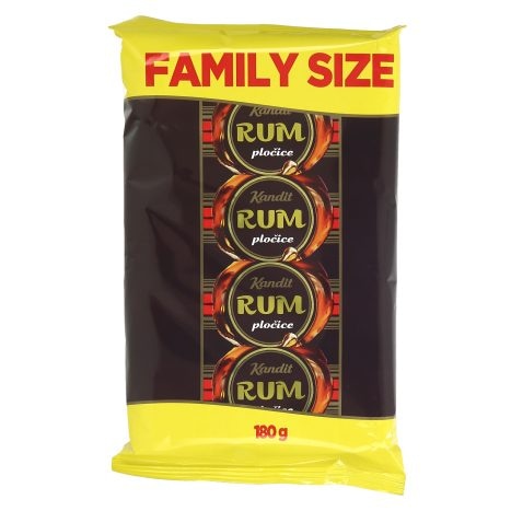 Rumove ploščice 4 x 45 g