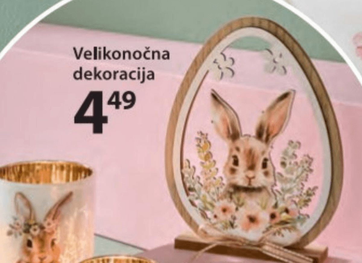 Velikonočna dekoracija - Akcija v trgovini NKD