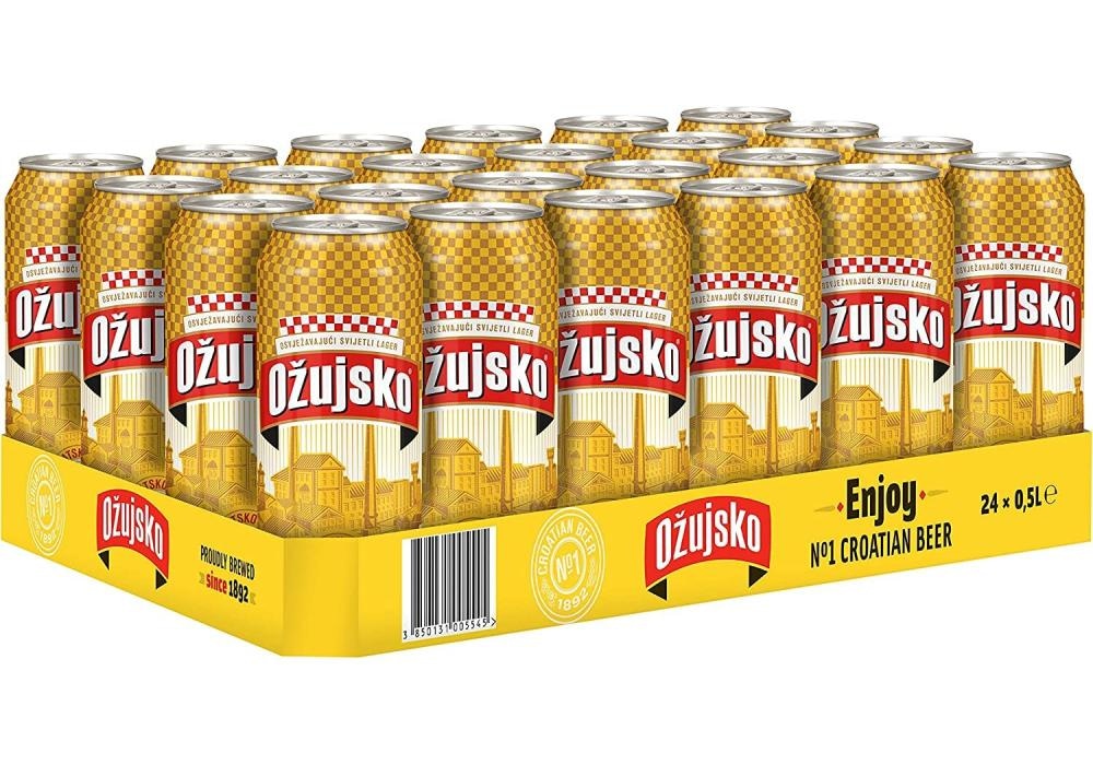 Ožujsko Svetlo pivo 24 x 0,5 l