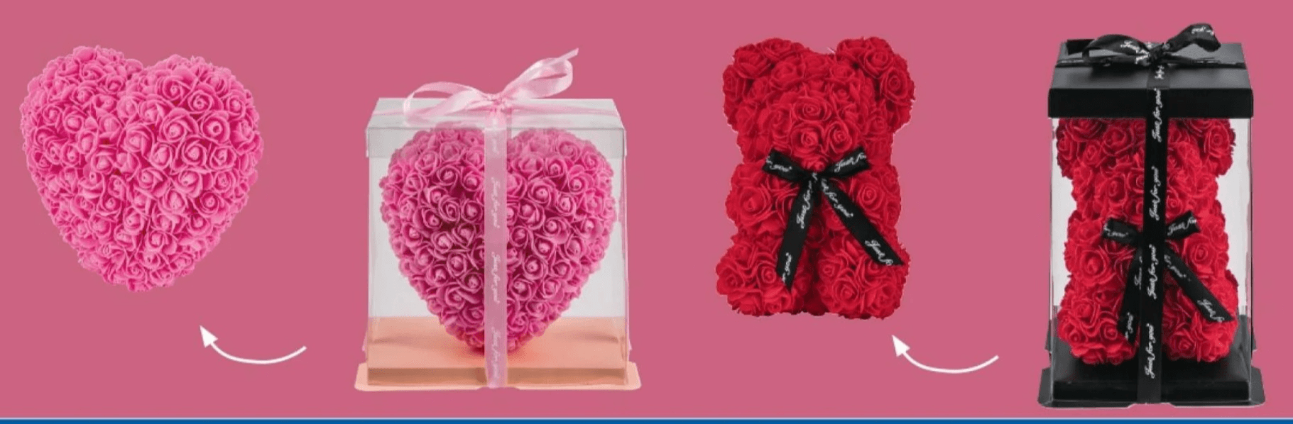 LIVARNO Darilna škatla z okrasnimi vrtnicami - Akcija v trgovini Lidl