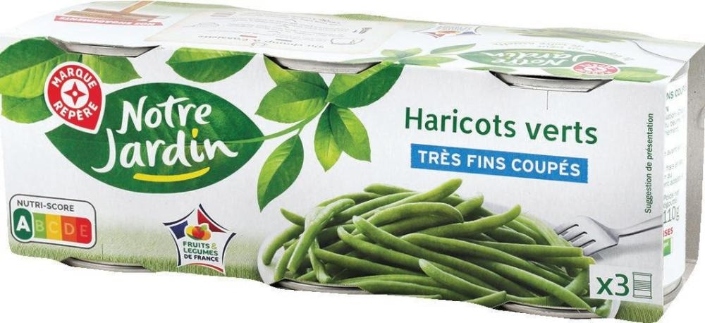 Kalčki fižola mungo Notre Jardin 3x 200 g - Akcija v trgovini E.Leclerc