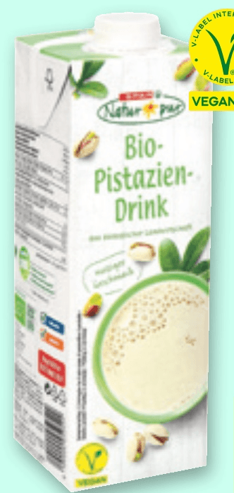Natur pur BIO napitek pistacija 1l - Akcija v trgovini Spar