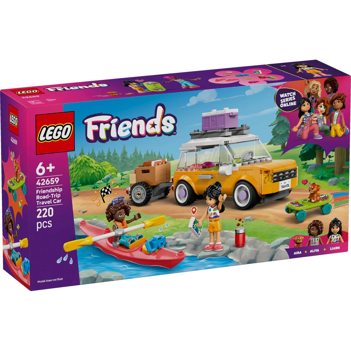 Kocke LEGO Friends Avtomobil za prijateljsko potovanje 220 pcs Lego