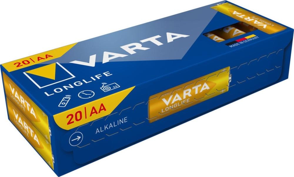 ALKALNE BATERIJE VARTA 20 kosov