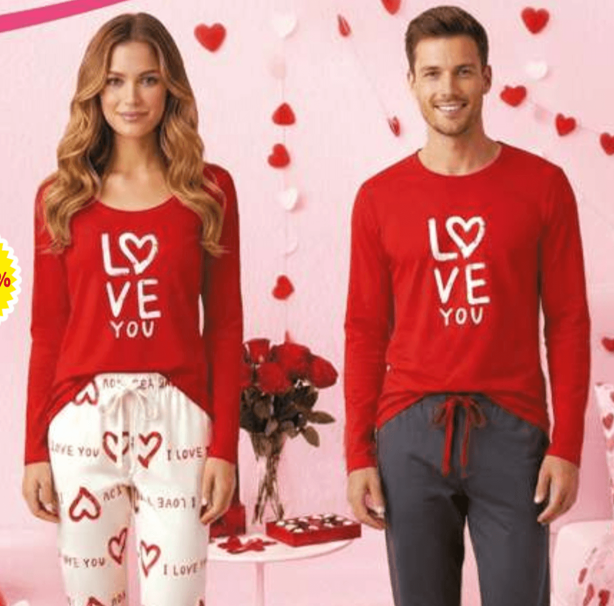 Ženska ali moška pižama - Akcija v trgovini E.Leclerc