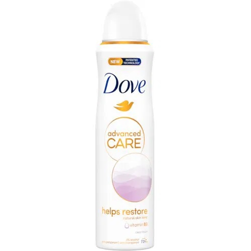 Dove 0% ali Advanced Care dezodorant 150 ml ali 50 ml