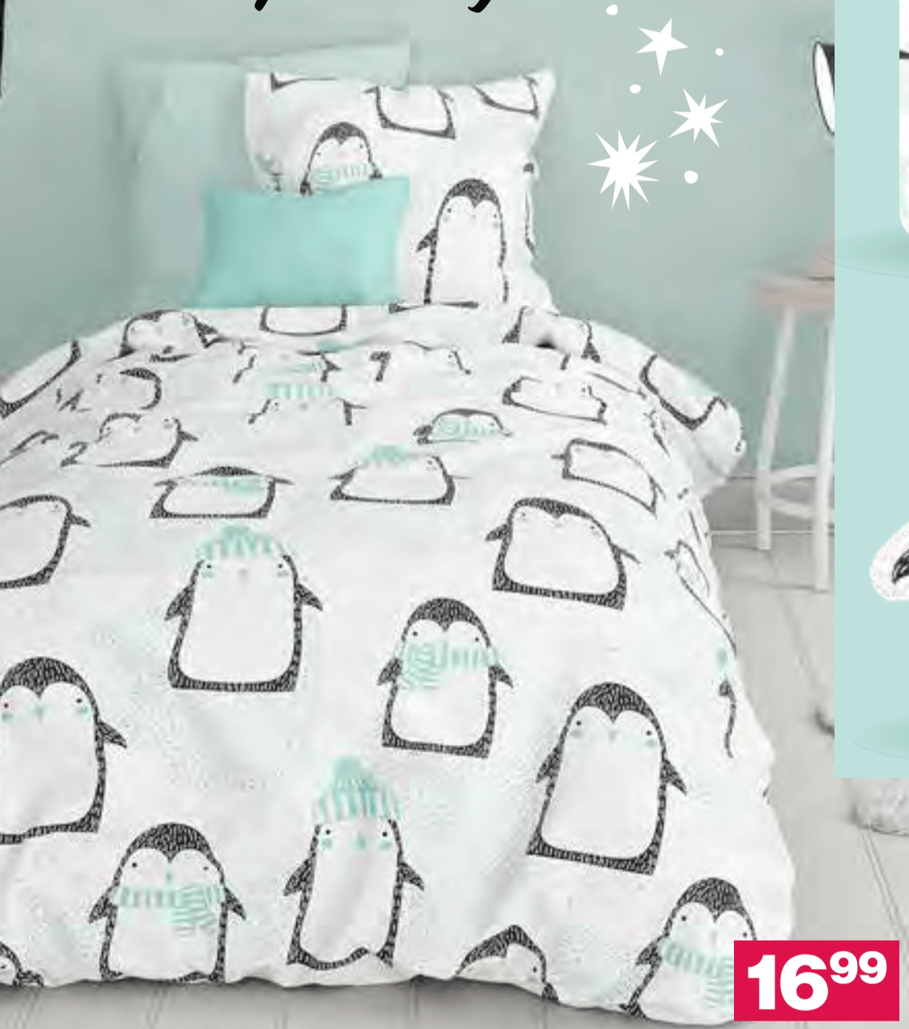 Posteljna garnitura Penguin