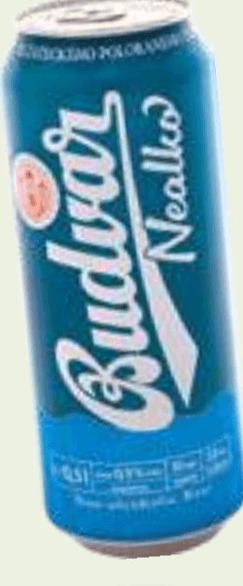 Svetlo brezalkoholno pivo Budweiser 0,5 l