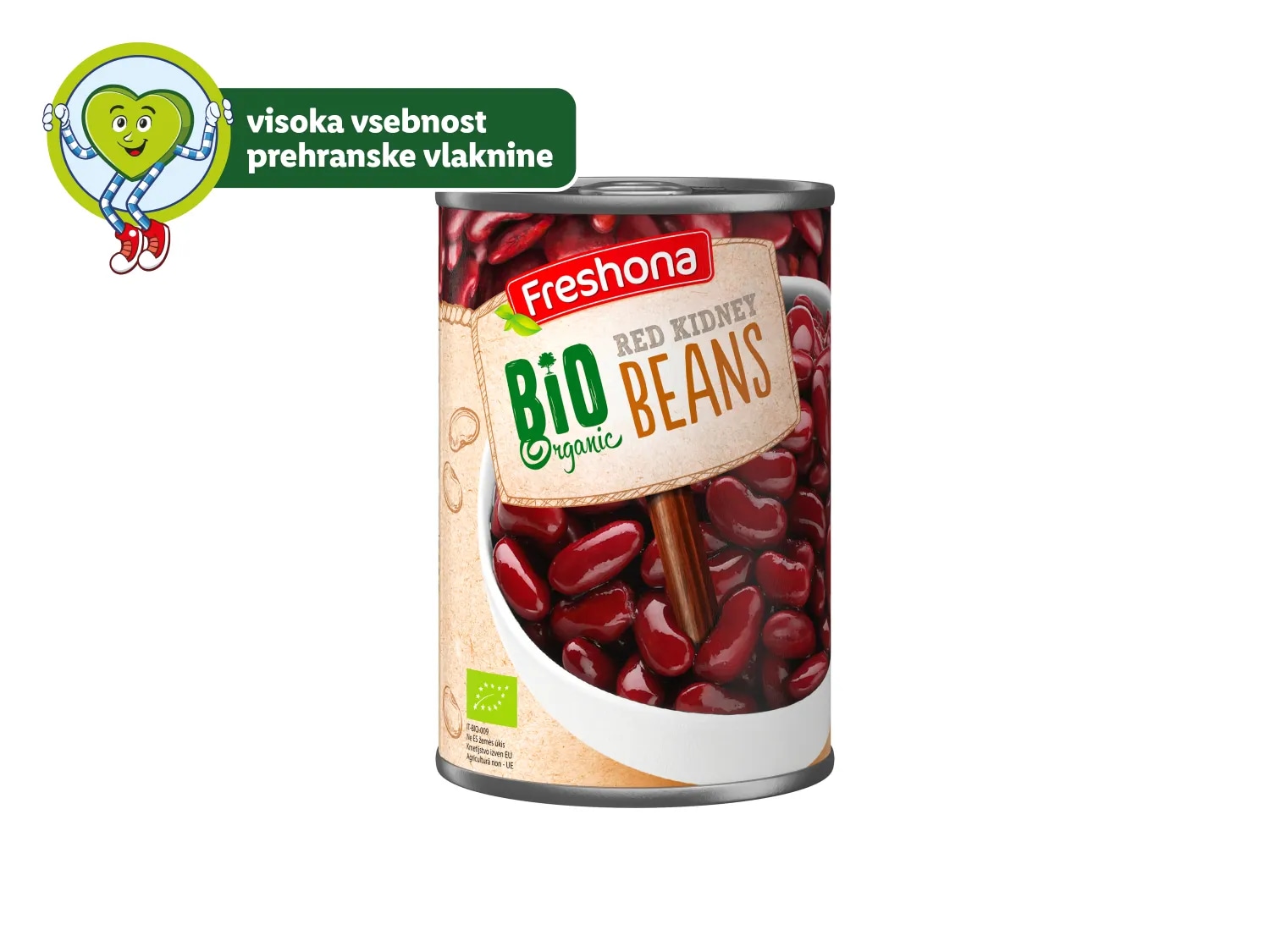 FRESHONA Rdeči fižol 3 x 210 g