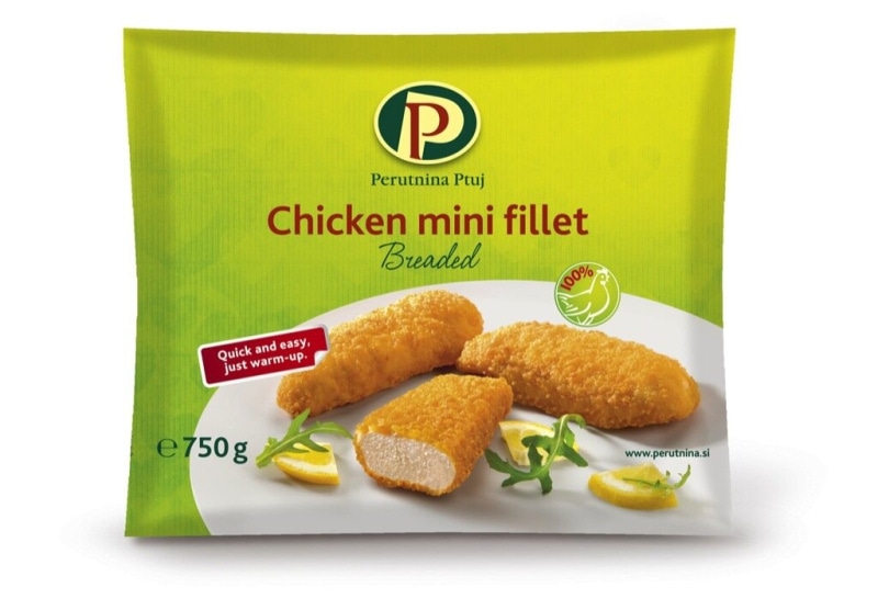 Paniran piščančji file 750 g Perutnina Ptuj