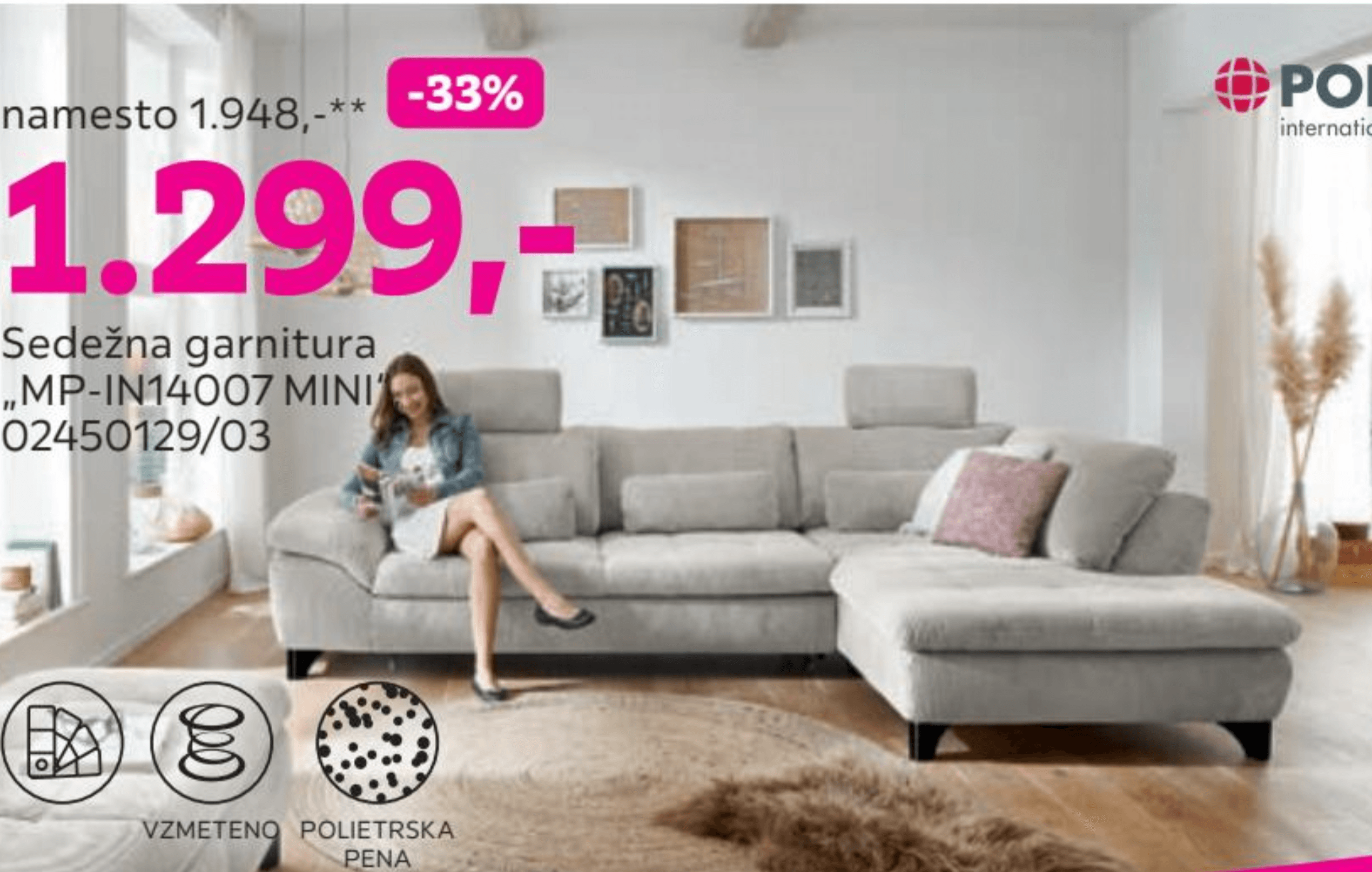 Sedežna garnitura "MP-IN14007 MINI"