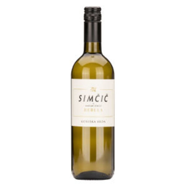 Kakovostno vino ZGP Rebula ali Sivi Pinot Selekcija "Marjan Simčič" 0,75 l