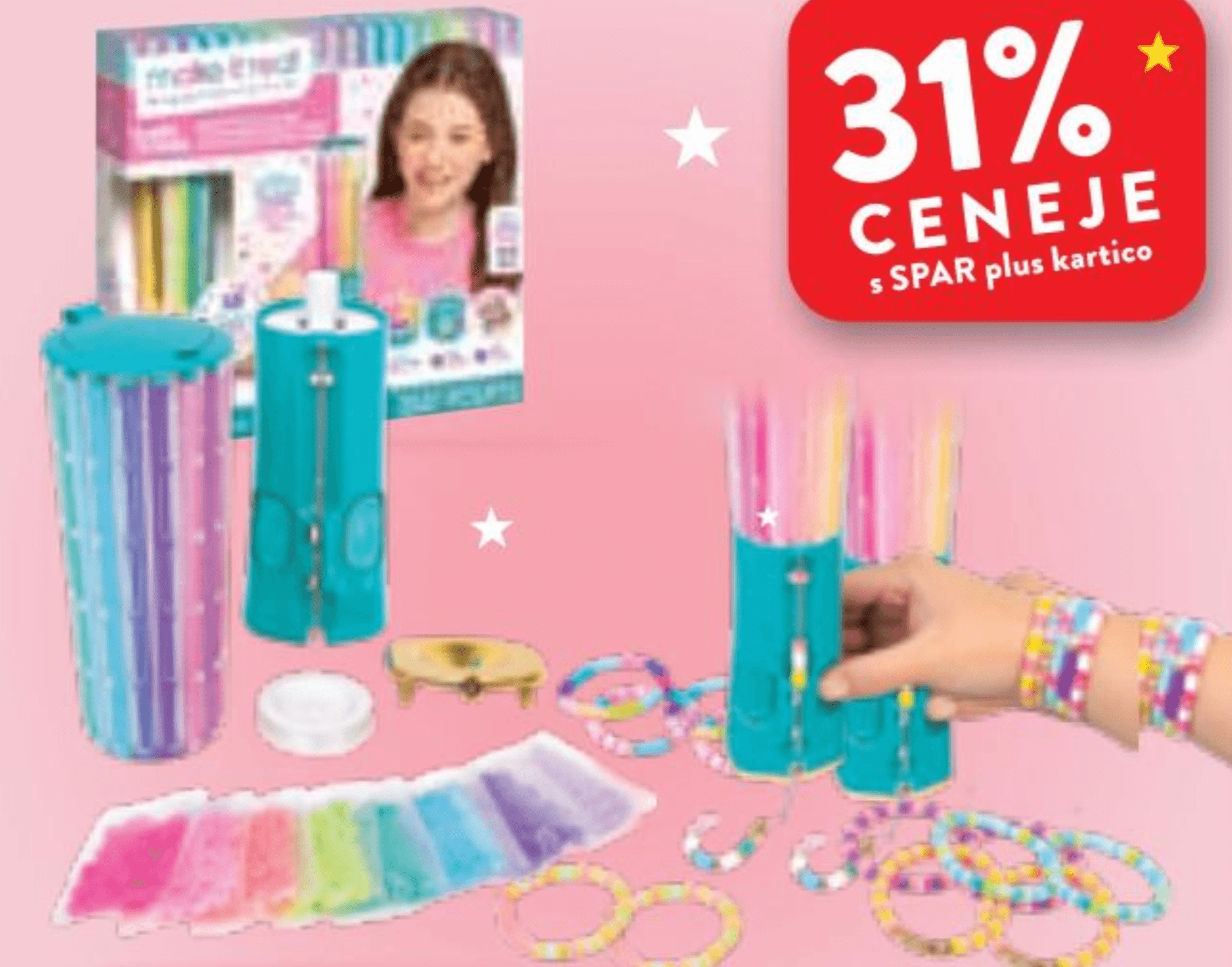 Set za izdelovanje Heishi zapestnic