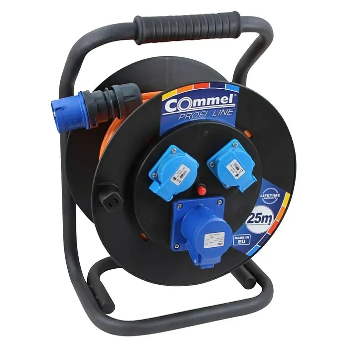 Navijalni kolut za kabel Commel 25 m