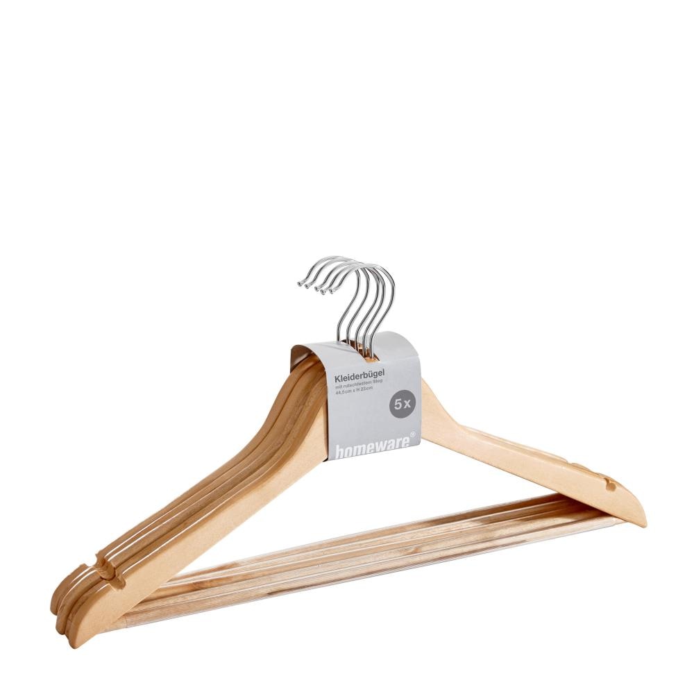 W5 Komplet obešalnikov 5x