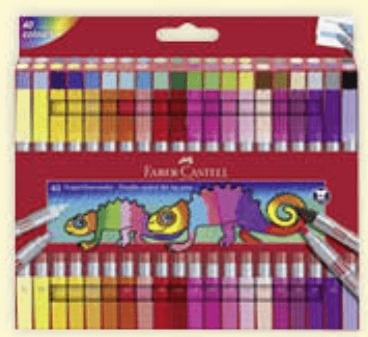 Faber Castell Dvojni Flomastri 40 kosov Faber Castell