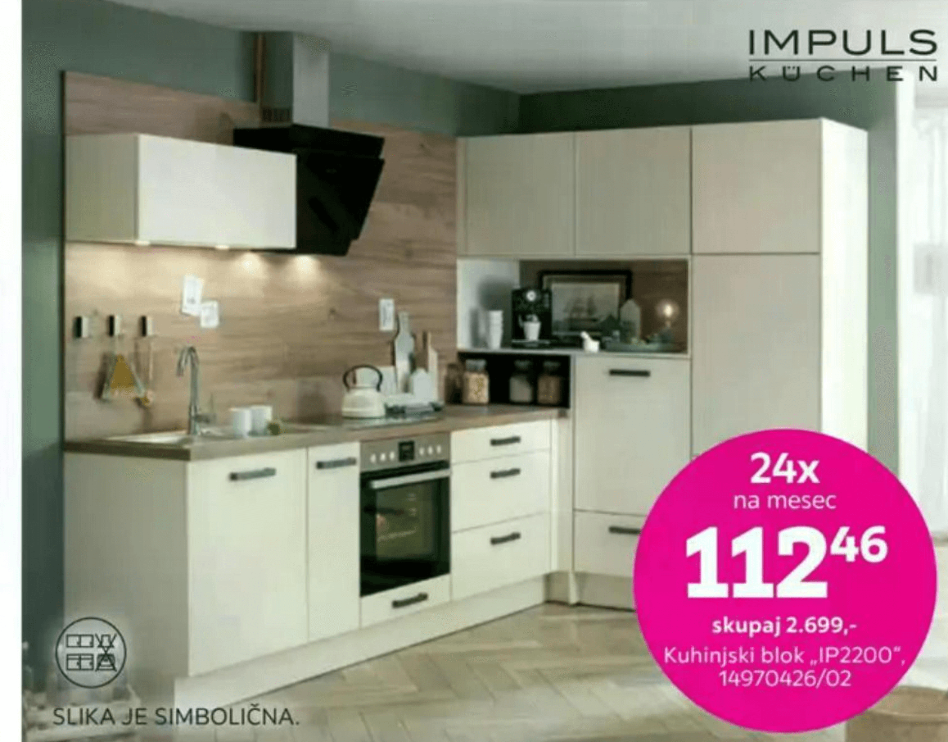 Kuhinjski blok IP2200