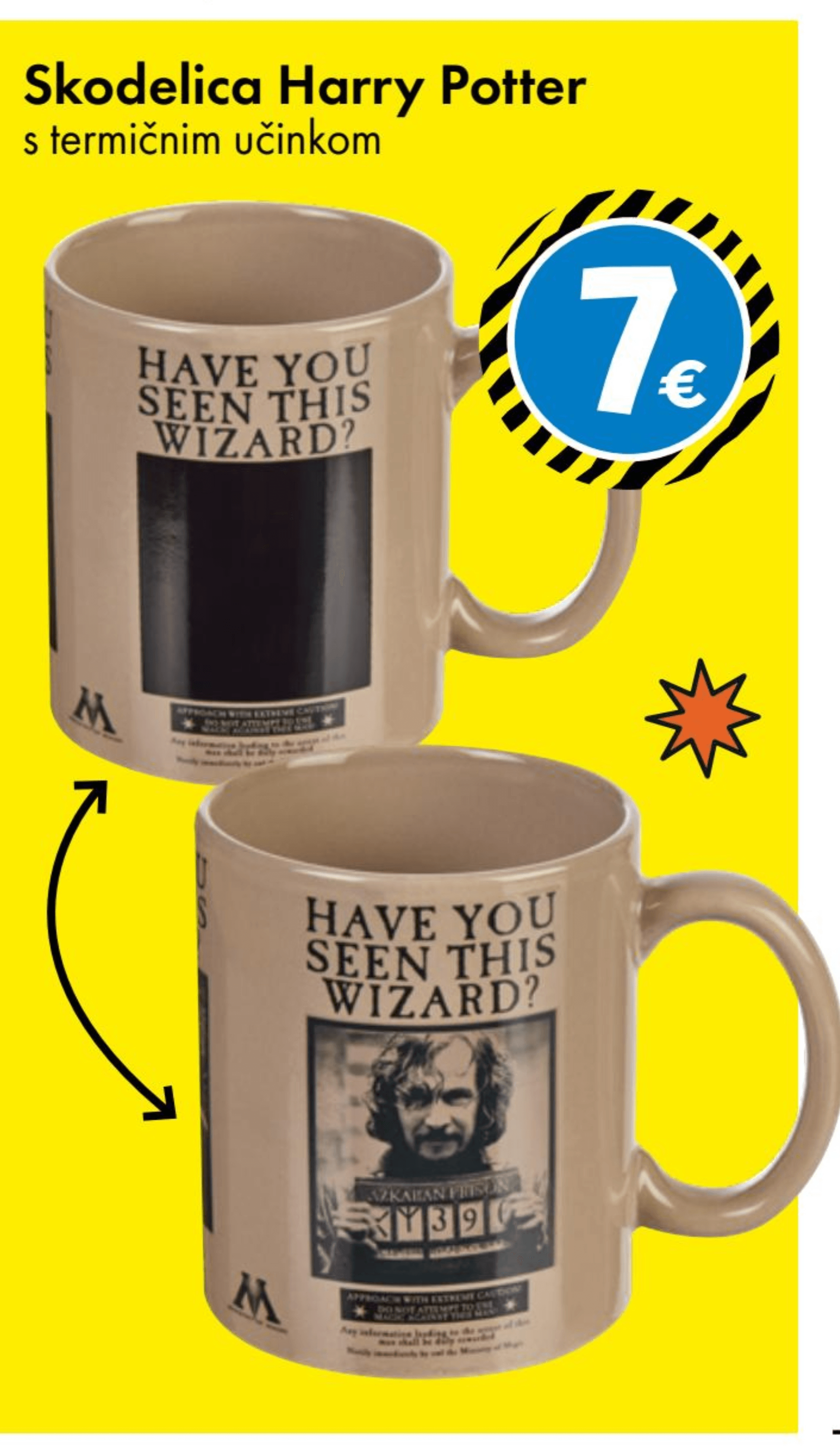 Skodelica Harry Potter