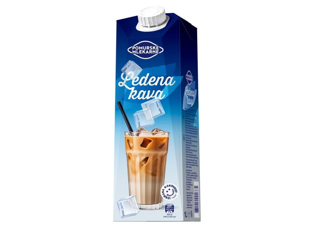 Ledena kava Pomurske mlekarne 1 L Pomurske Mlekarne