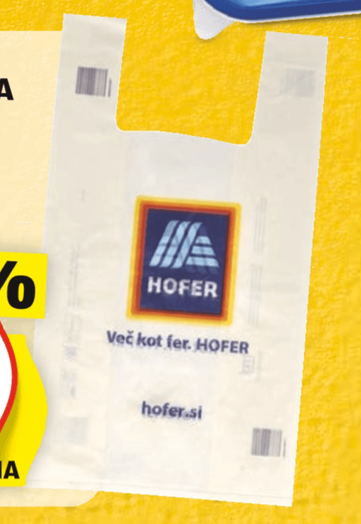 Hofer Biorazgradljiva nakupovalna vrečka