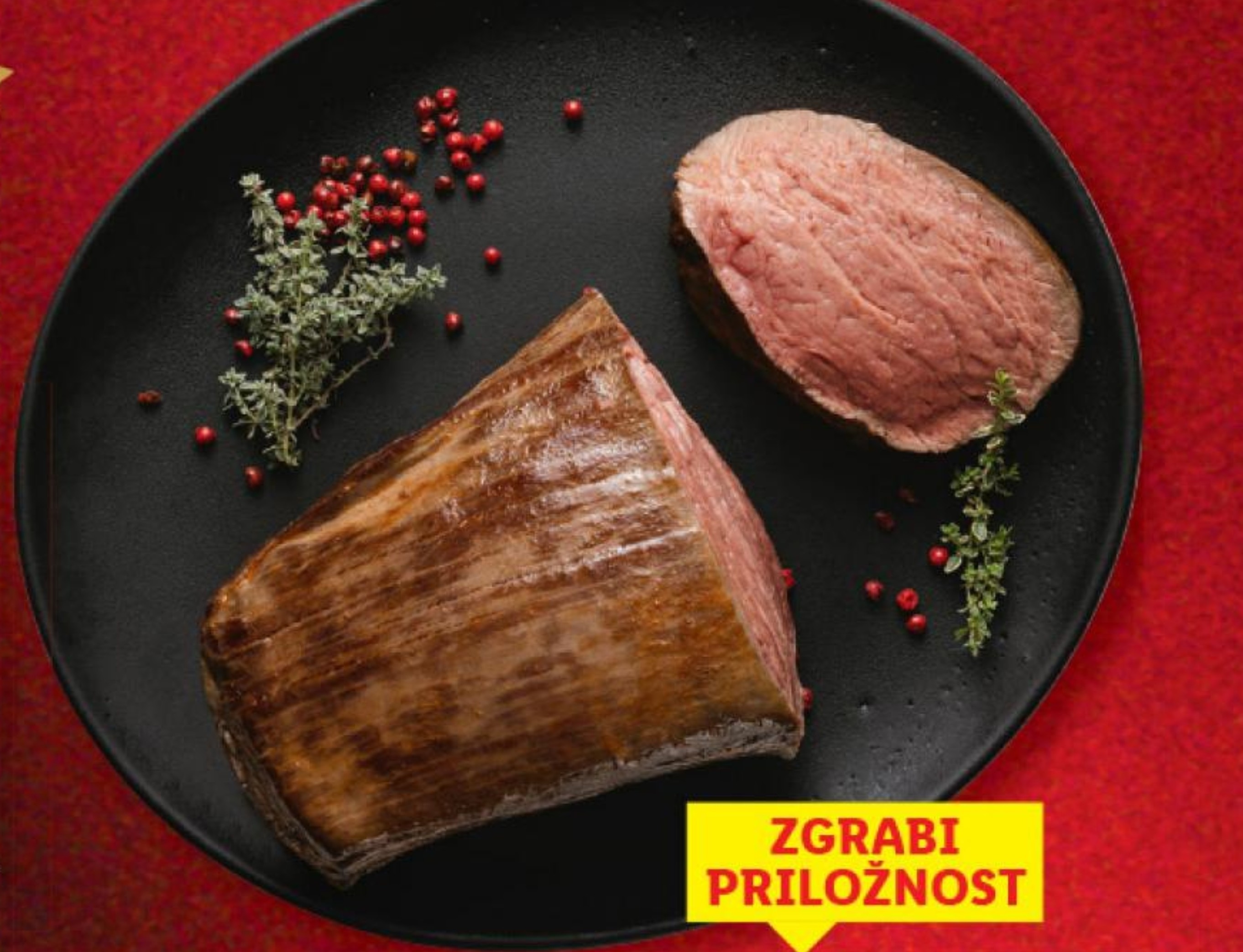 Sveže meso Svež goveji file pribl. 2 kg
