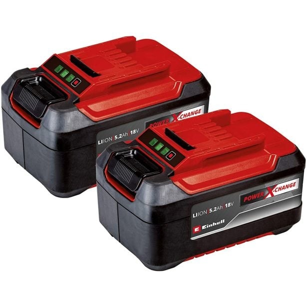 Einhell Komplet baterij 'PXC Plus Twinpack' 2 x 5,2 Ah