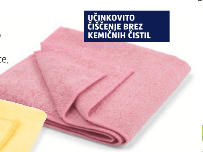 Power Force Krpa iz mikrovlaken 8 kosov