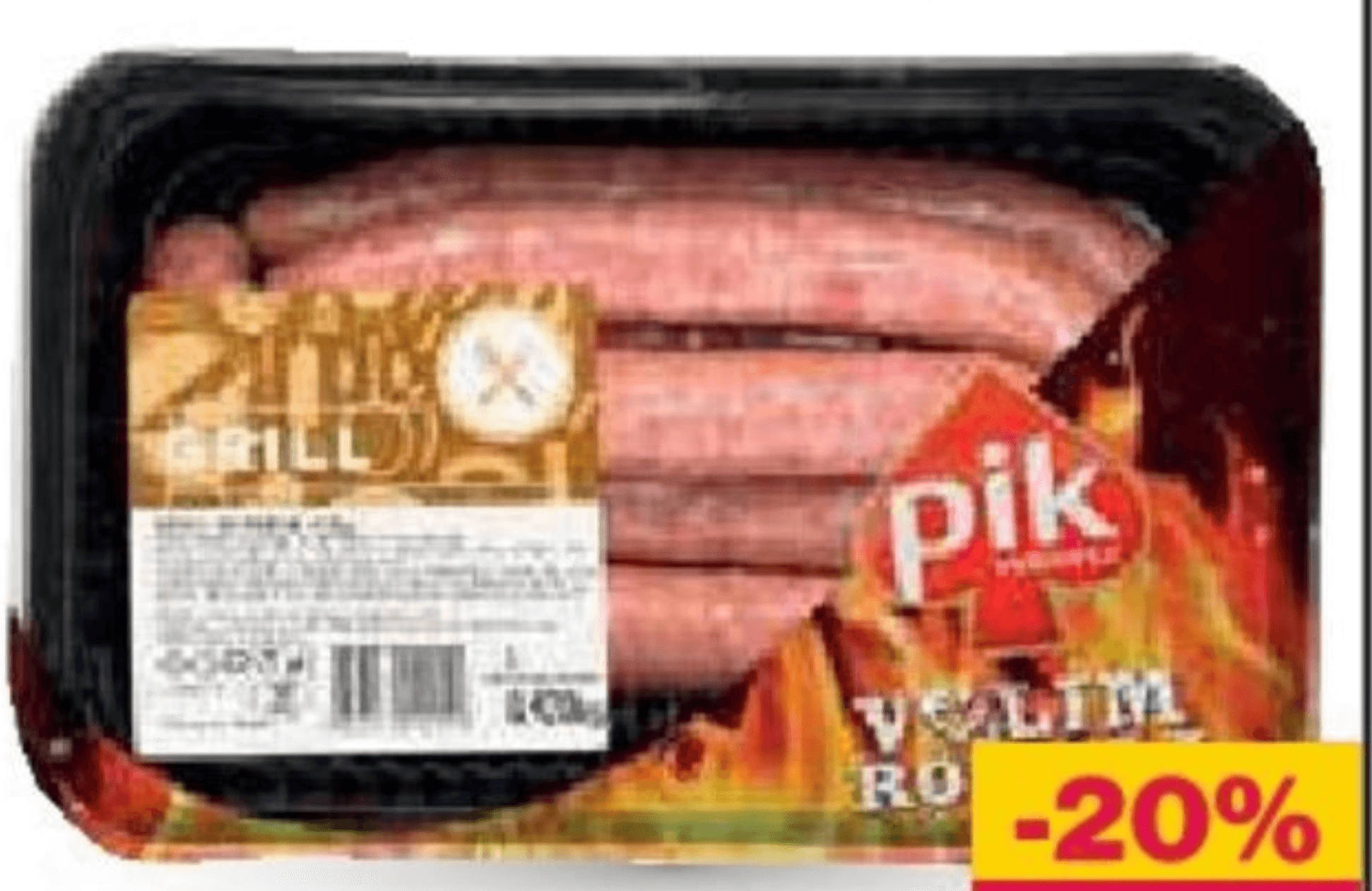 Grill klobase Pik 420 g