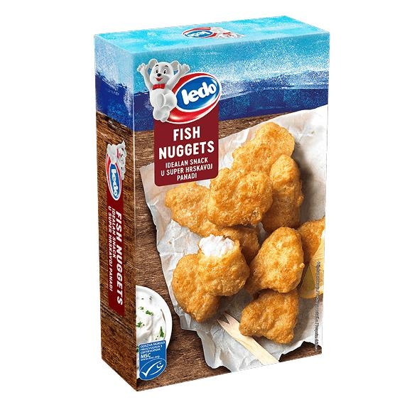Panirani ribji nuggets 245 g Ledo - Akcija v trgovini Jager