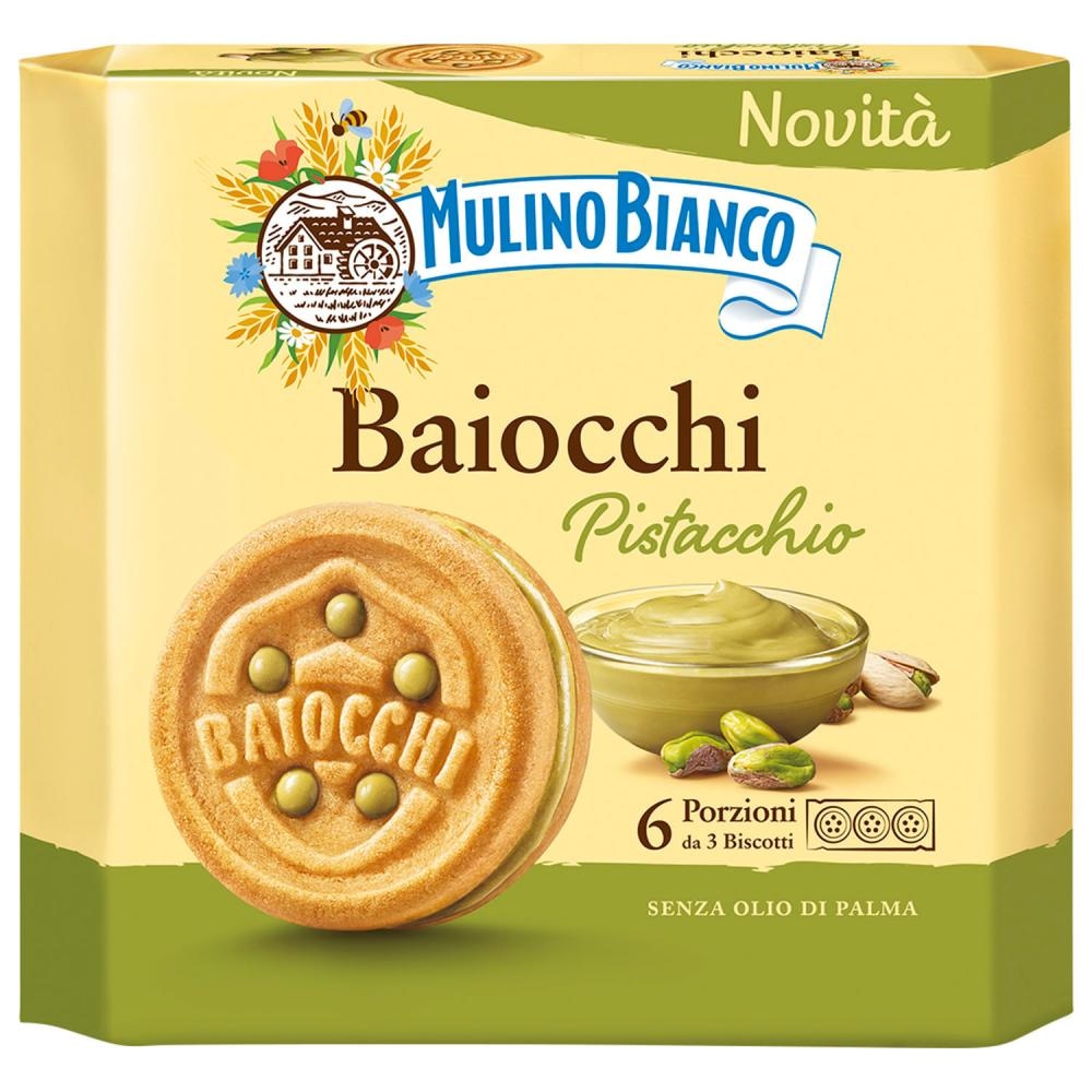 Piškoti Mulino Bianco Baiocchi 168 g in 260 g - Akcija v trgovini Tuš