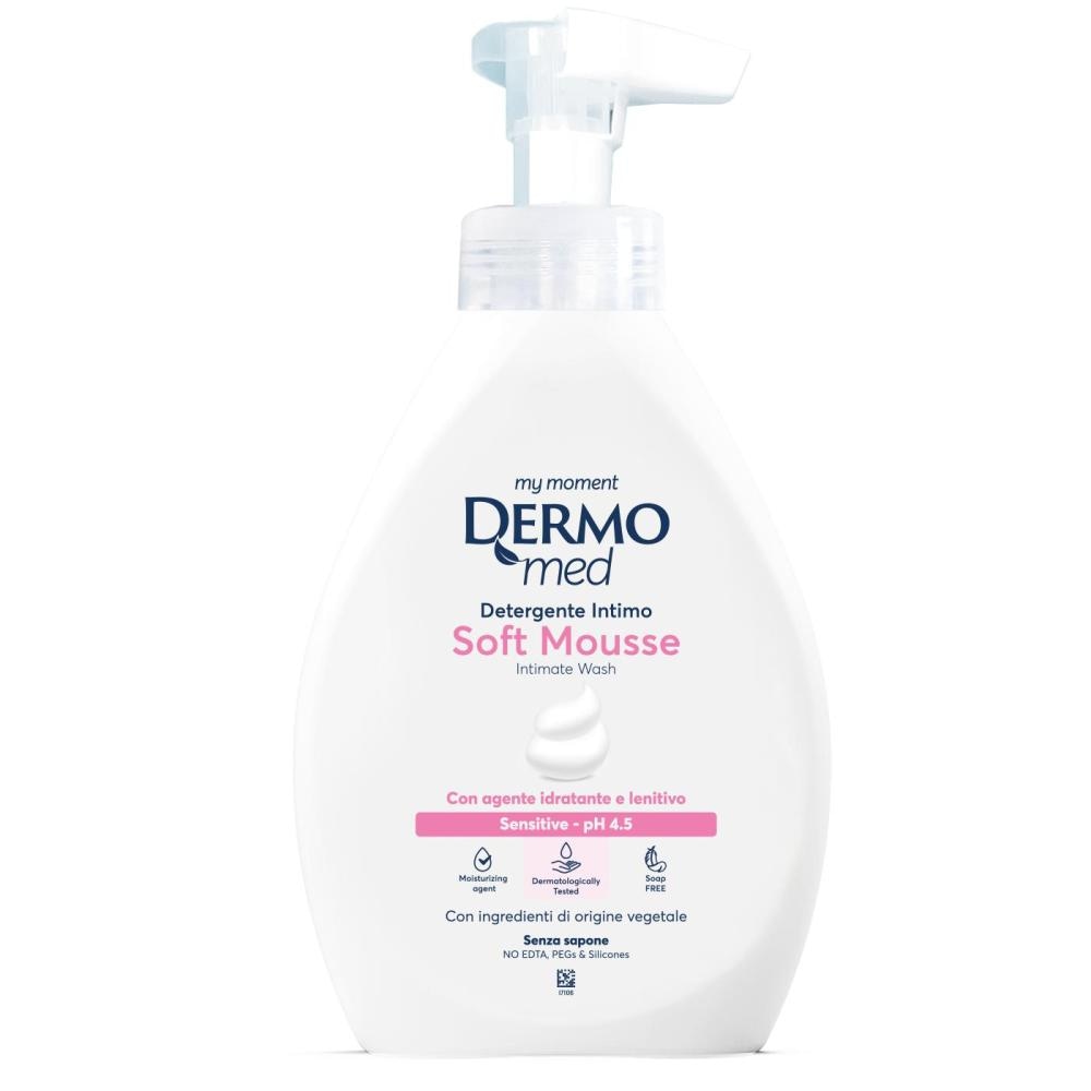 Dermomed Soft Mousse Sensitive Intimno milo 600 ml