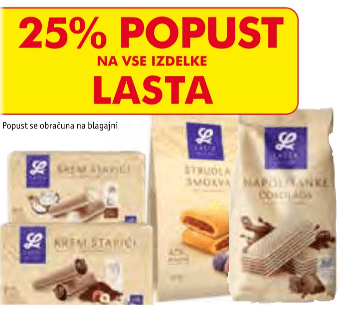 Lasta izdelki Lasta