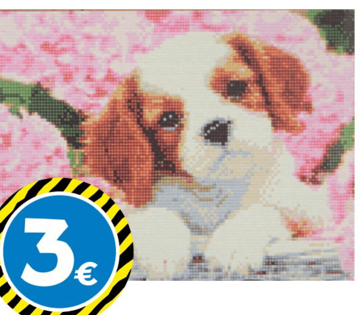 Diamantno barvanje - Akcija v trgovini Tedi